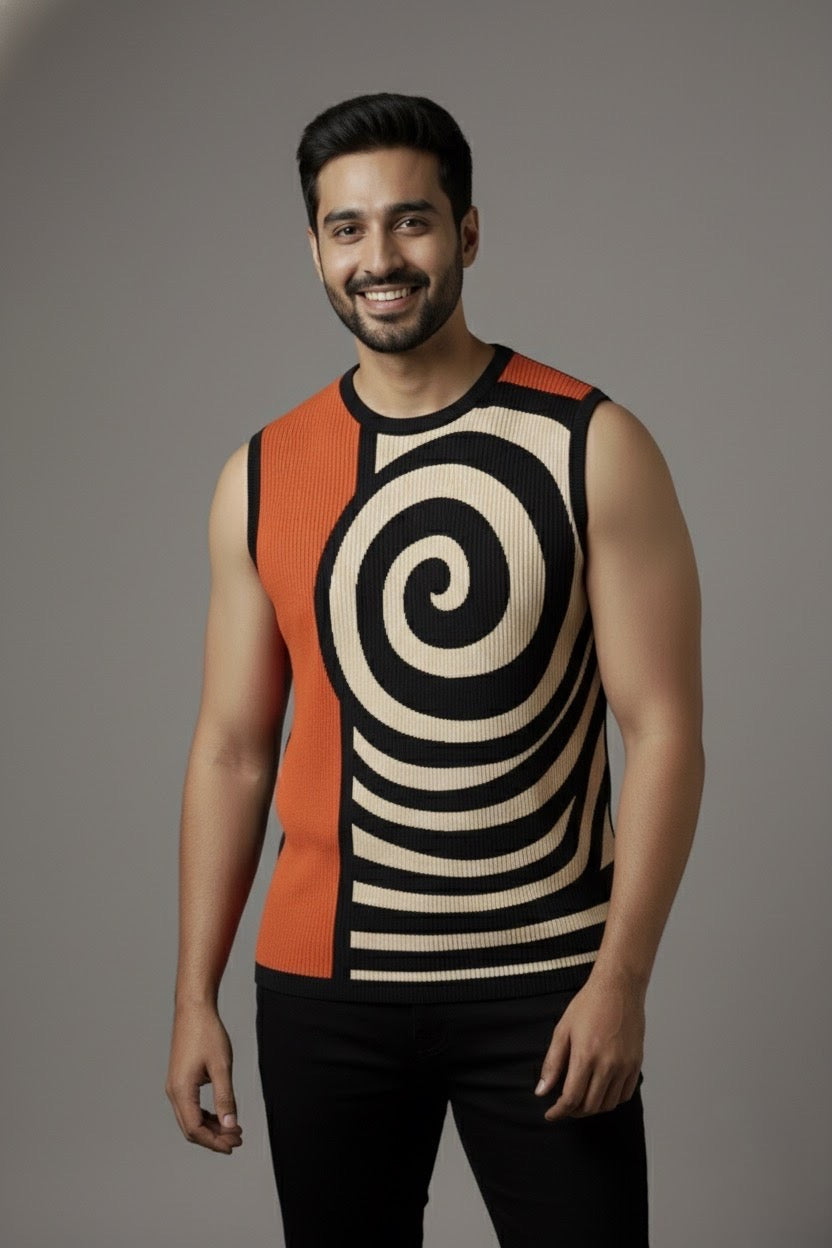 Hemi-Spiral |  sleeveless Gym wear