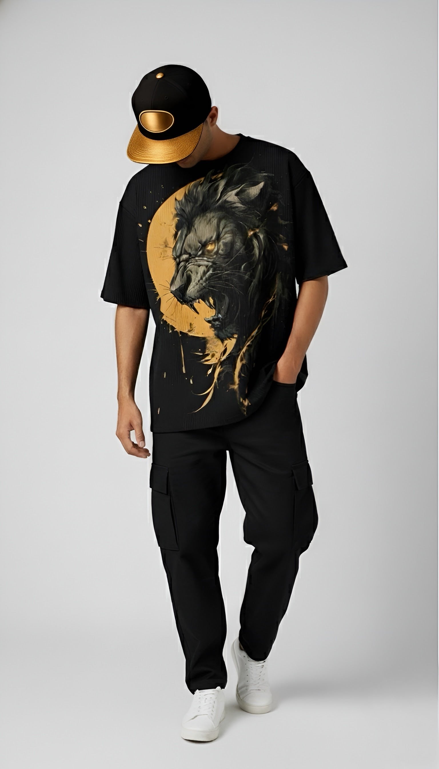 Wolf Street | Oversized Men Tshirt