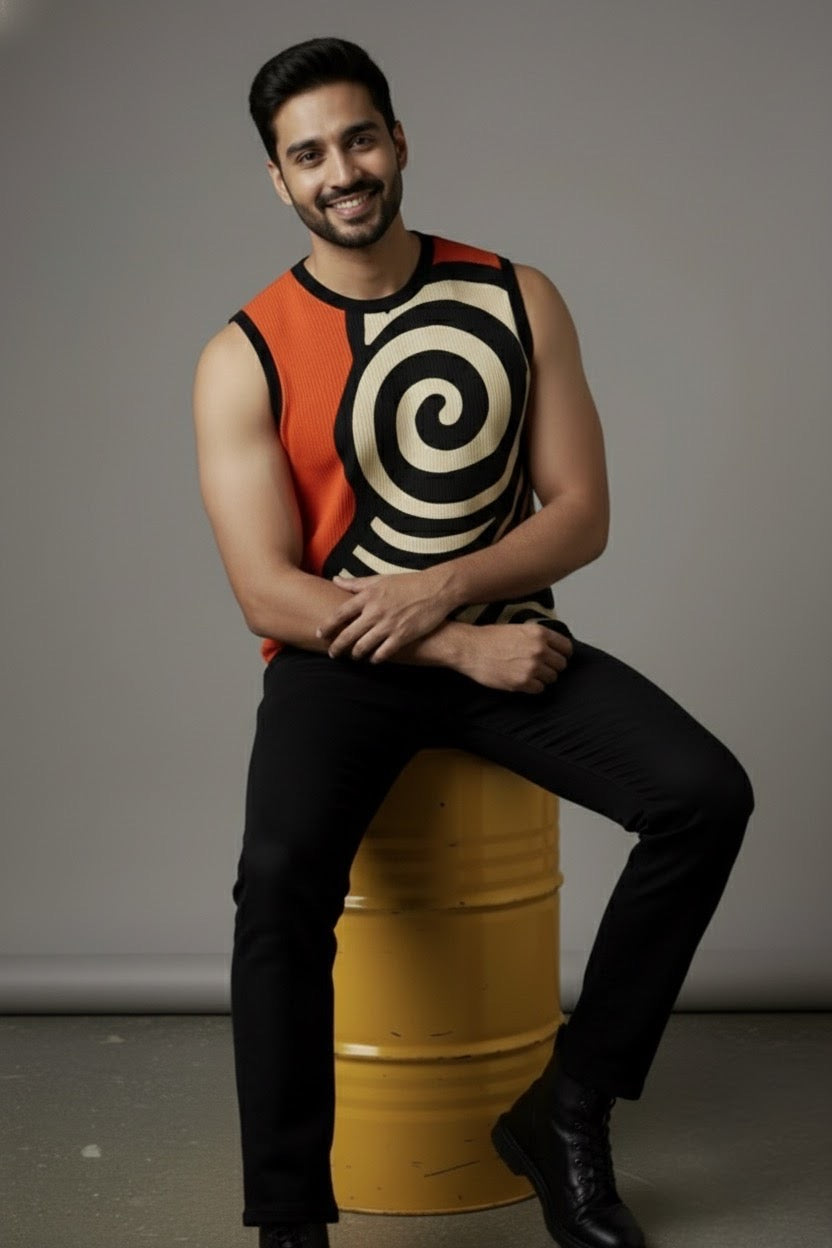 Hemi-Spiral |  sleeveless Gym wear