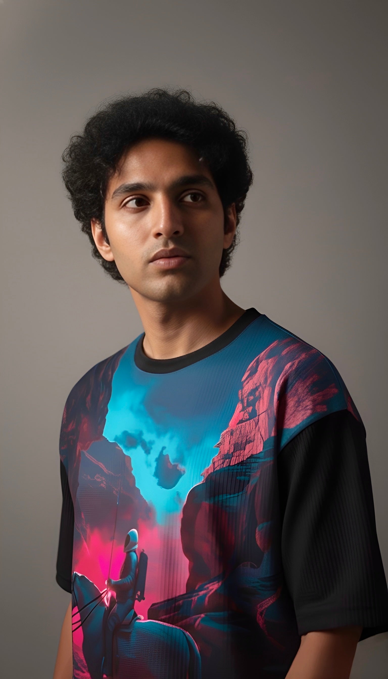 Astro Rider | Oversized Unisex Tshirt