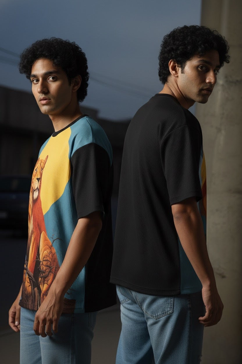 Coffee Abstract | Oversized Unisex Tshirt