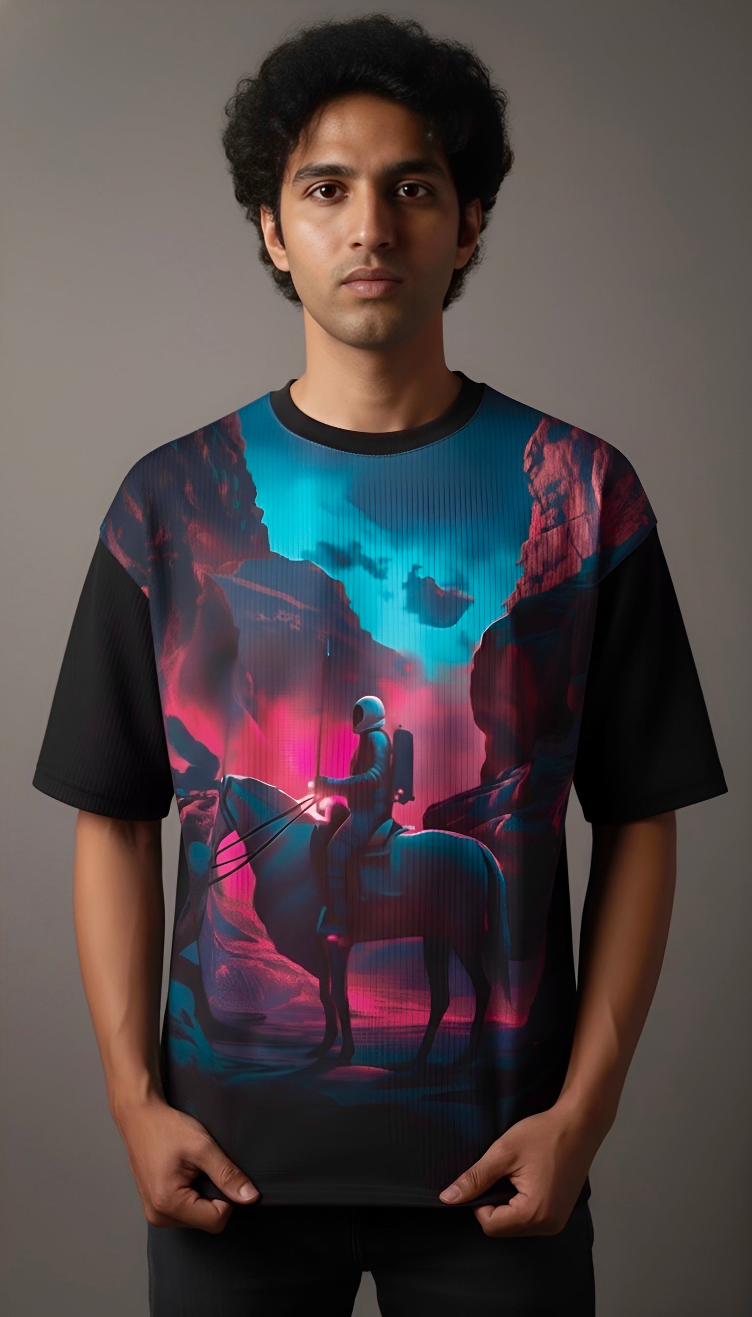 Astro Rider | Oversized Unisex Tshirt