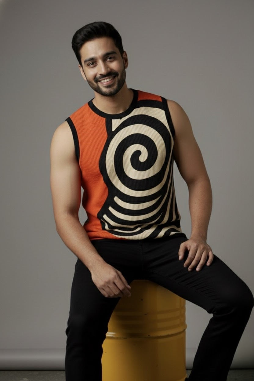 Hemi-Spiral |  sleeveless Gym wear