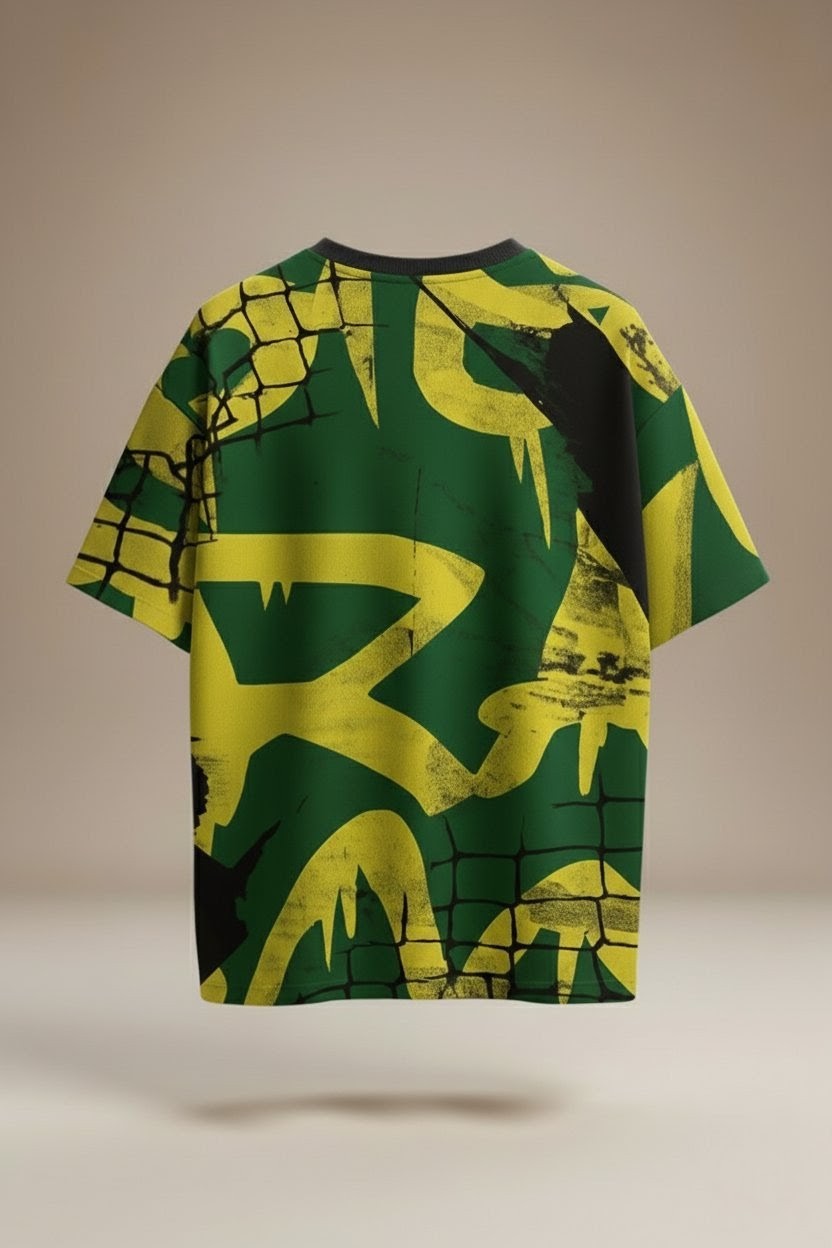 Gridlock Grail | Oversized Unisex Tshirt